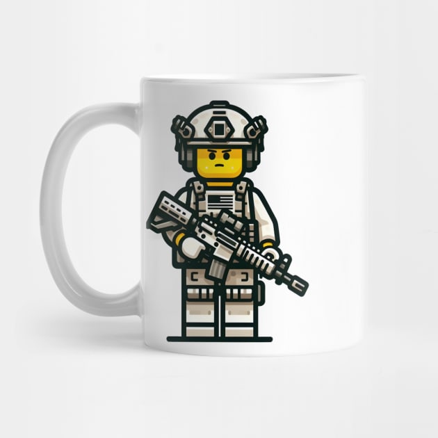 Tactical LEGO by Rawlifegraphic